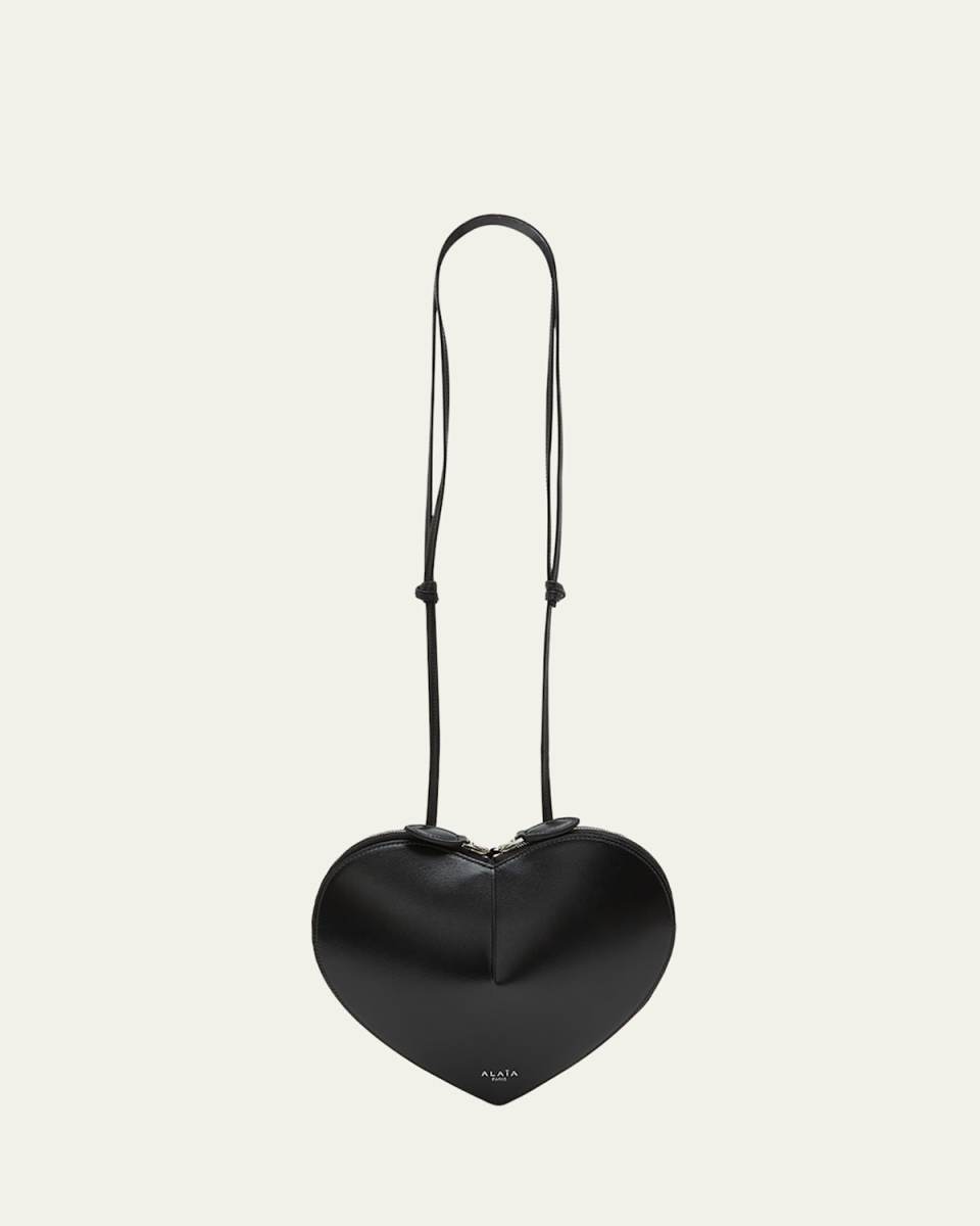 Le Coeur Crossbody Bag in Lux Leather